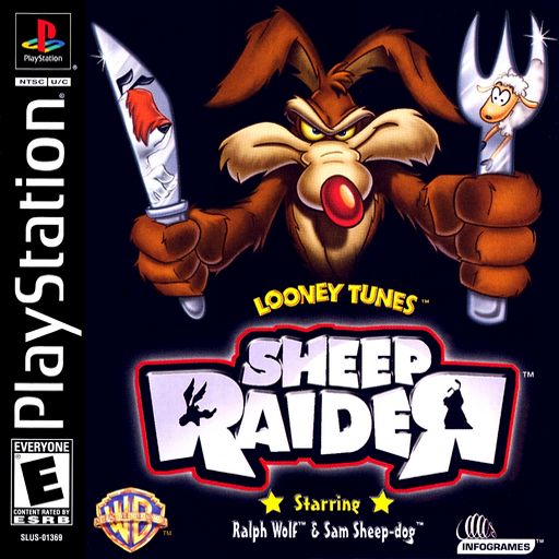 Sheep Raider Sheep Dog and Wolf